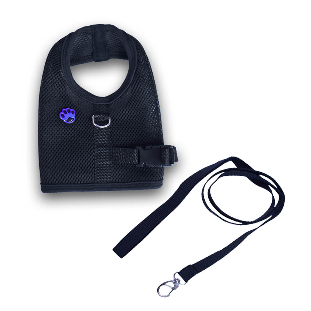 Conjunto Peitoral e Guia para Cães Prada Pet